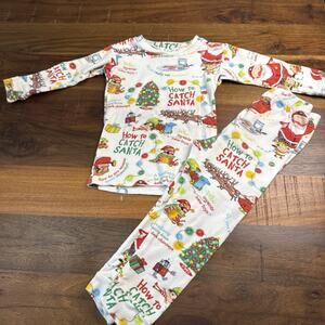 How to Catch Santa kids pajamas size 2T
